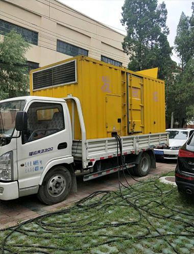 金昌发电车出租-柴油发电机组排烟系统设计要求及其考虑因素